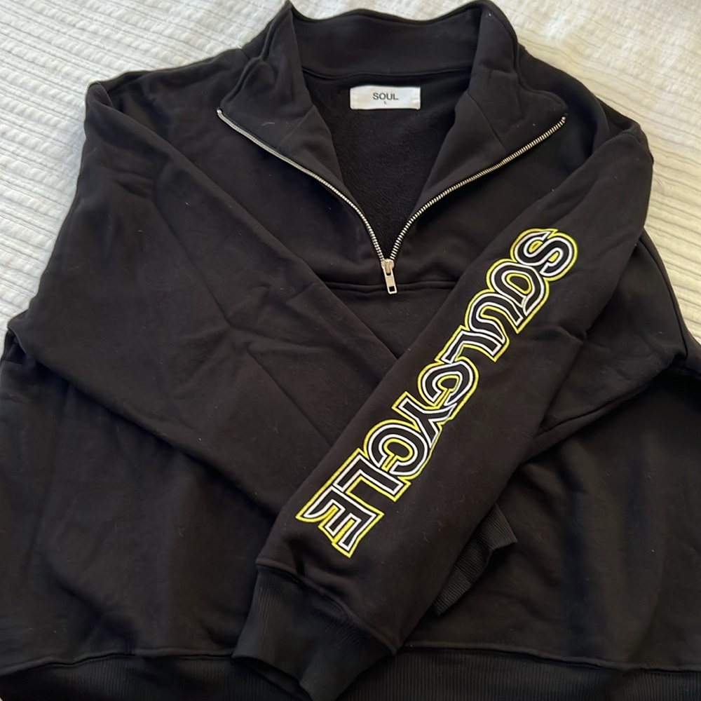 Soulcycle Basic Black Sweater - image 5